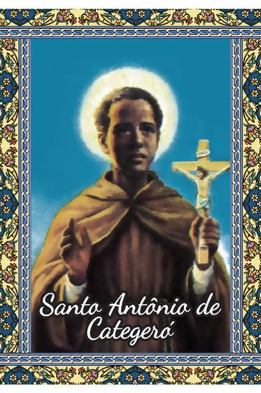 Imagem de 2000 Santinho Santo Antônio Categeró (oração no verso) - 7x10 cm