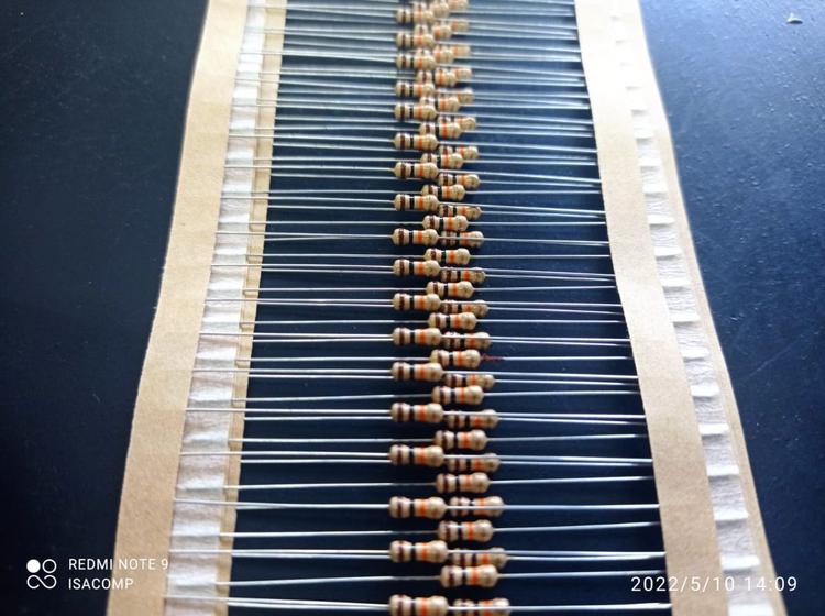 Imagem de 2000x Resistor 10k 1/4w 5%