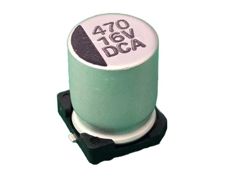 Imagem de 200x Capacitor Eletrolitico 470uf/16v Smd 105 8x10,2mm