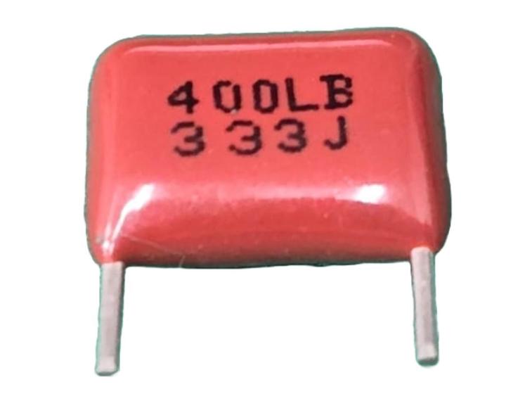 Imagem de 200x Capacitor Poliester 33nf/400v = 33k/400v 5% 7,5mm