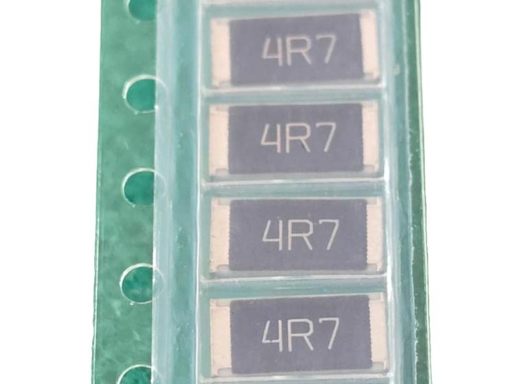 Imagem de 200x Resistor 4r7 2512 5% Smd 3x6,35mm