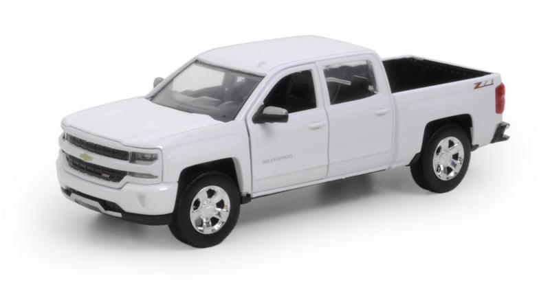 Imagem de 2017 Chevrolet Silverado 1500 LT Z71 Crew Cab - Escala 1:24 - Motormax