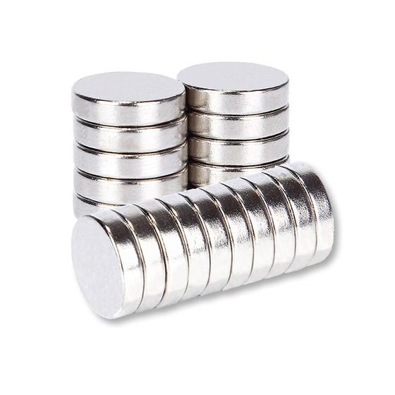 Imagem de 20pcs. Imã De Neodímio 12x3 Redondo Pastilha 12mm X 3mm - N35