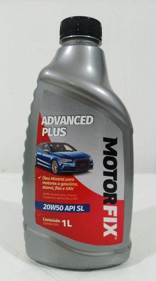 Imagem de 20w50 oleo motor mineral motorfix advanced plus sae api 1 lt
