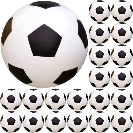 Imagem de 20x Bola De Vinil Pingo Dente De Leite Futebol Kit Atacado