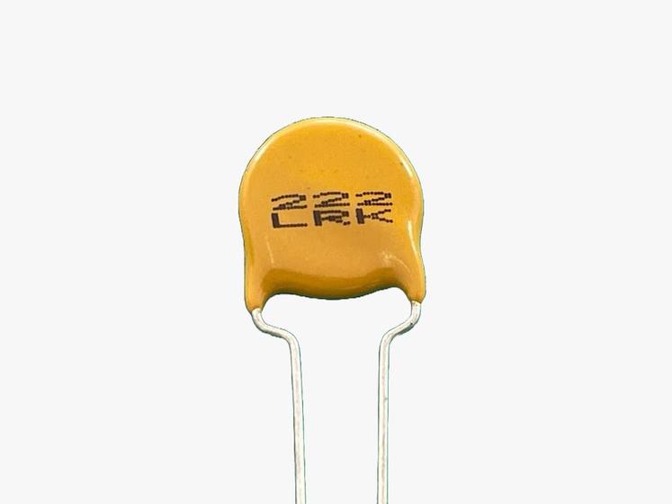 Imagem de 20x Capacitor Ceramico 2,2nf/2kv = 2k2/2kv = 222 Lrk Epox