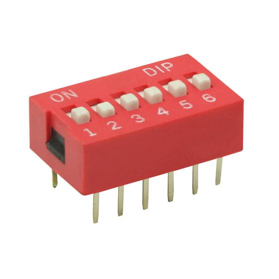 Imagem de 20x Chave Switch Kf-1001-06w (Kit com 20 unidades)