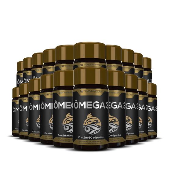 Imagem de 20x OMEGA 3 PREMIUM 60CAPS 1400MG HF SUPLEMENTS ATACADO