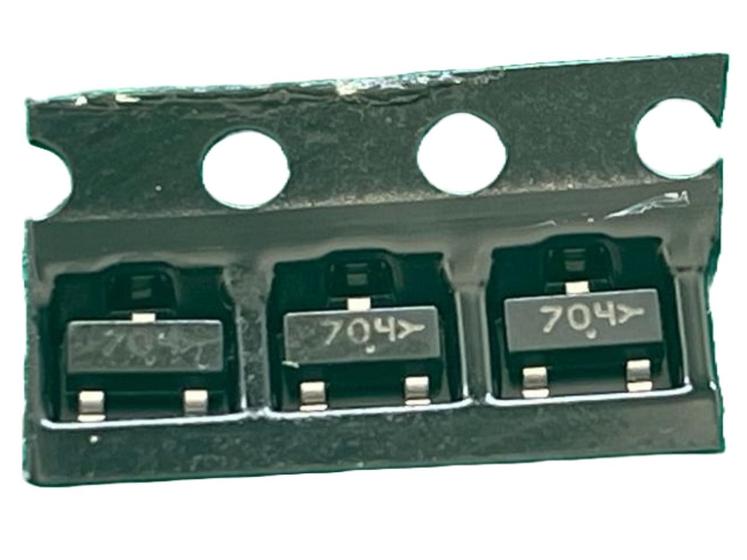 Imagem de 20x Transistor 2n7002kt1g 2n7002 = 704 Mosfet N 60v Smd On