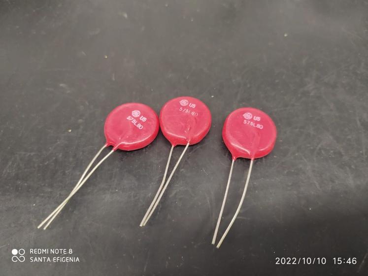 Imagem de 20x Varistor V575la80bp = 575l80 = S20k575v 20mm 575v Ge