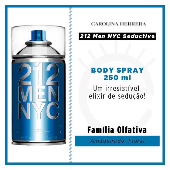 212 Men NYC Carolina Herrera Body Spray