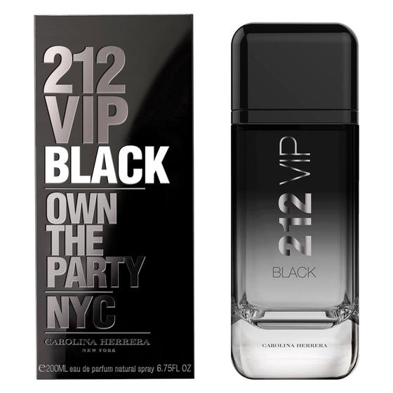 Imagem de 212 Vip-Black C H Eau de Parfum 200ml - Masculino - selo Adipec