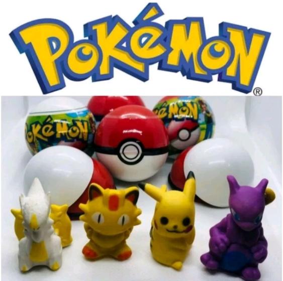 Imagem de 22 Brinquedos Pokémon Go na Pokébola. Ideal para Lembrancinhas Pokémon.