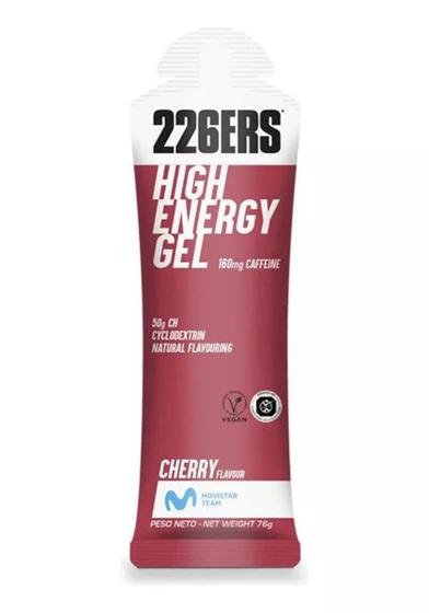 Imagem de 226ERS High Energy Gel Kit 10 Sachês 76g Vegano Sabor Cereja