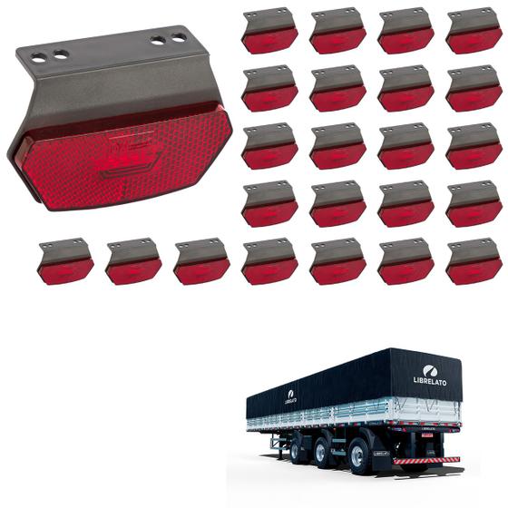 Imagem de 24 Lanterna Diamante Librelato LED Rubi c/ Supt - Fio