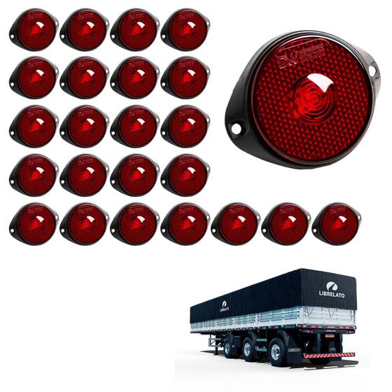 Imagem de 24 Lanterna Frontal Librelato LED Rubi 65mm c Sup. - Conect