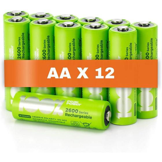 24 Pilhas AA GP PeakPower 2300 Recarregável - 2 Shrink Menor preço em 24 Pilhas AA GP PeakPower 2300 Recarregável - 2 Shrink