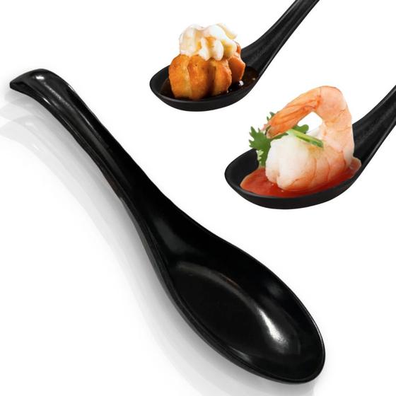 Imagem de 25 Colheres para Petiscos Finger Food Gourmet / Buffet de Sopas e Comida Japonesa  Nihon Shikko 