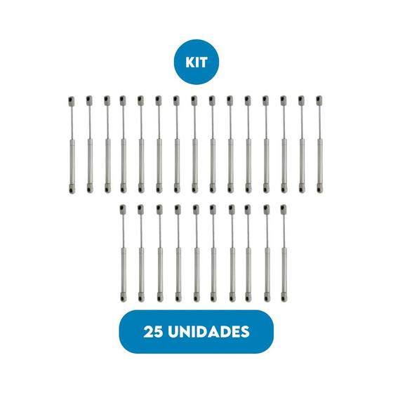 Imagem de 25 Pistões A Gás Para Móveis Armários Abertura Para cima 12kg