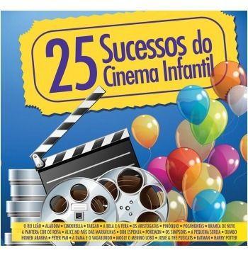Imagem de 25 sucessos do cinema infantil cd
