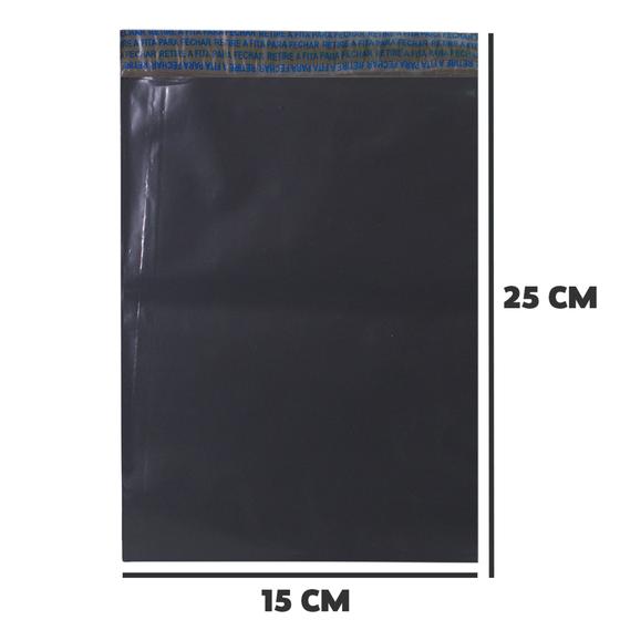 Imagem de 250 Unidades Envelope De Segurança Cinza 15x25 cm Lacre Sedex Correios