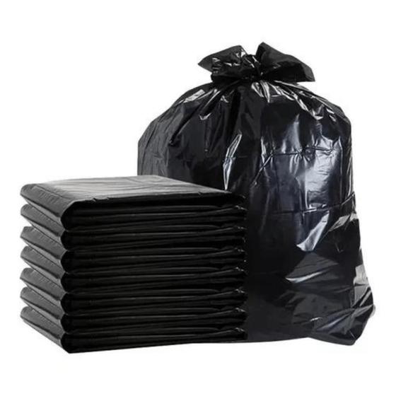 Imagem de 25un Saco de Lixo 100 Litros Super Resistente e Reforçado