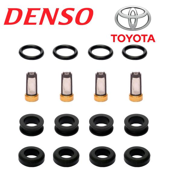 Imagem de 25x Reparos P/4 Bico Injetor Corolla 1.8 Denso 23250-22090