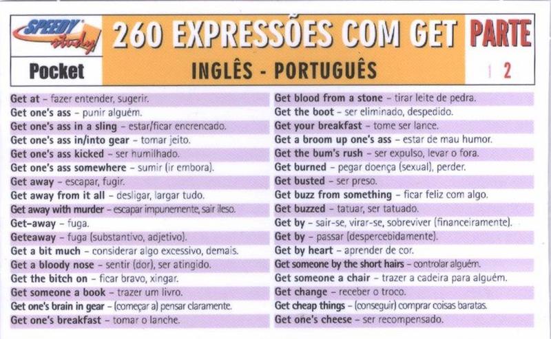 Imagem de 260 expressoes com get parte 2 - ingles