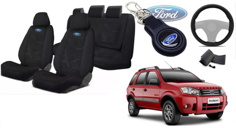 Imagem de 269Capas Tecido Premium Ford EcoSport 2006-2013 + Acessórios
