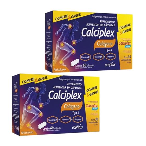Imagem de 2Cx De Calciplex Colágeno 30Cps + Calciplex MDKCa 60Comp Cd