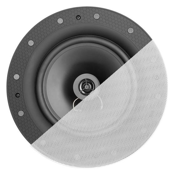 Imagem de 2E XS-8 - Par de Caixas acústicas de embutir redonda 50W RMS Branco