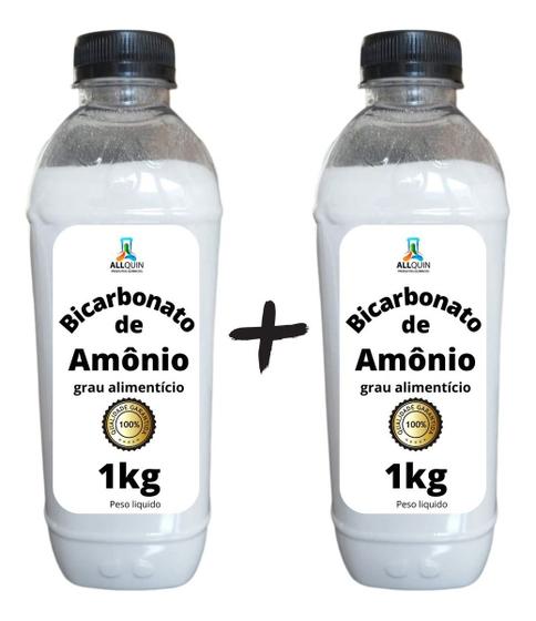 Imagem de 2kg Bicarbonato De Amônio (sal Amoníaco) Com Certificado