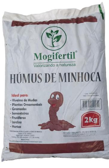 Imagem de 2kg Húmus de Minhoca Adubo 100% Orgânico