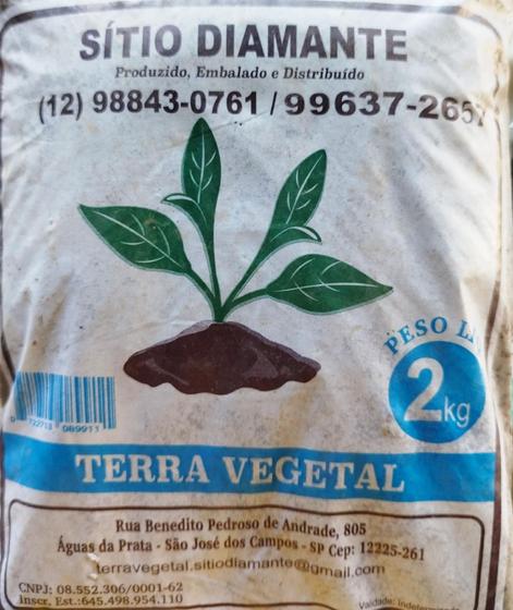 Imagem de 2KG Terra Vegetal Pronta para o Plantio - Para flores e similares.