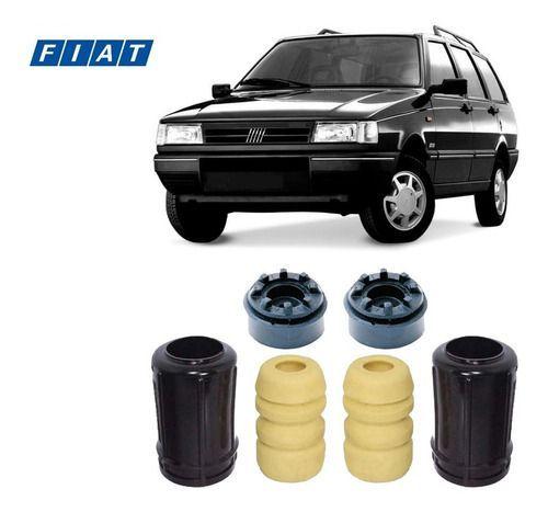 Imagem de 2kit Coxim Batente Amortecedor Dianteiro Fiat Elba 1990 1991 1992