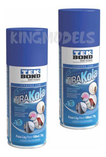 Imagem de 2pçs Tira Kola Tek Bond Remove Cola Chiclete Piche 100ml