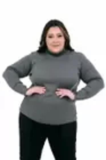 Imagem de 2pele plus size cinza