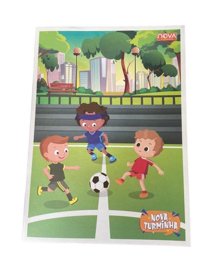 Imagem de 2Un Cadernos Brochura Básico Capa Flexível 27,5X20Cm 80Fls