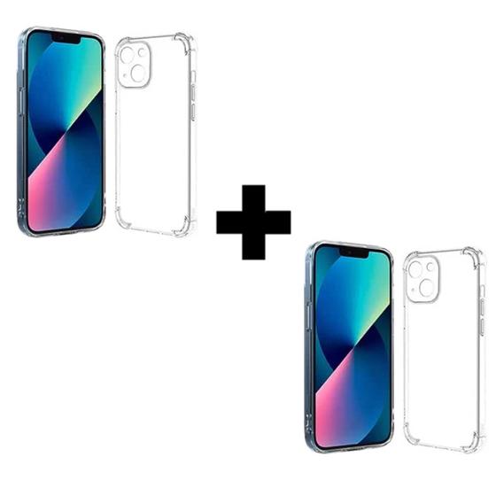 Imagem de 2UN Capa Capinha Anti Impacto Para Iphone 13 Transparente