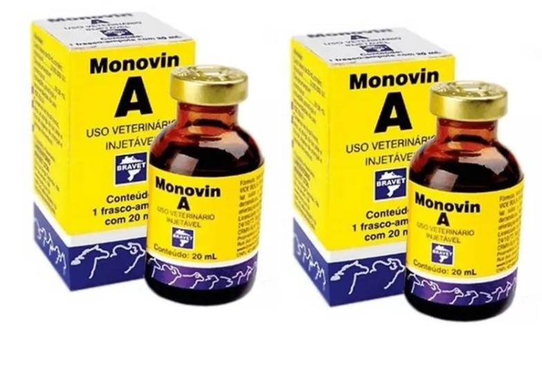 Imagem de 2un. monovin A  - 20 ml - crescer cabelo