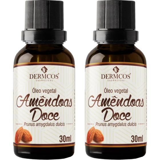 2UN Oleo Vegetal De Amendoas Doce Anti Estrias 30ml Dermcos - Óleo ...