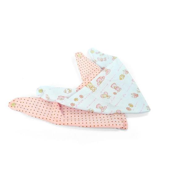 Imagem de 2und babador bandana algodao bebe infantil 29x16 estampado