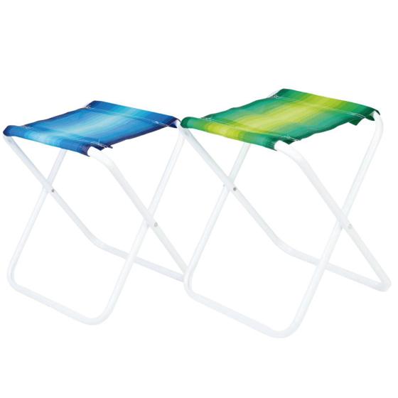 2x Banquinho de Praia Pesca Mor Dobrável Banqueta Prática Menor preço em 2x Banquinho de Praia Pesca Mor Dobrável Banqueta Prática