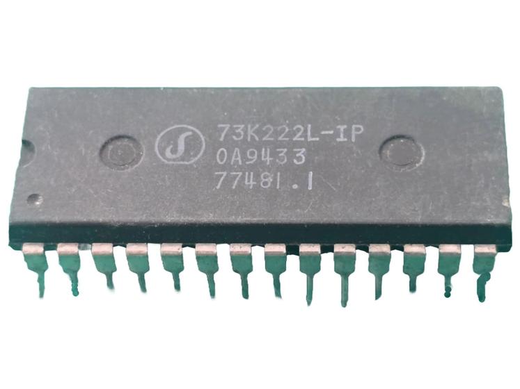 Imagem de 2x Circuito Integrado 73k222l-ip Dip28