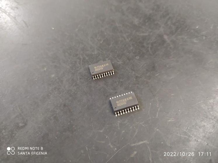 Imagem de 2x Circuito Integrado 74hc245 Smd Texas