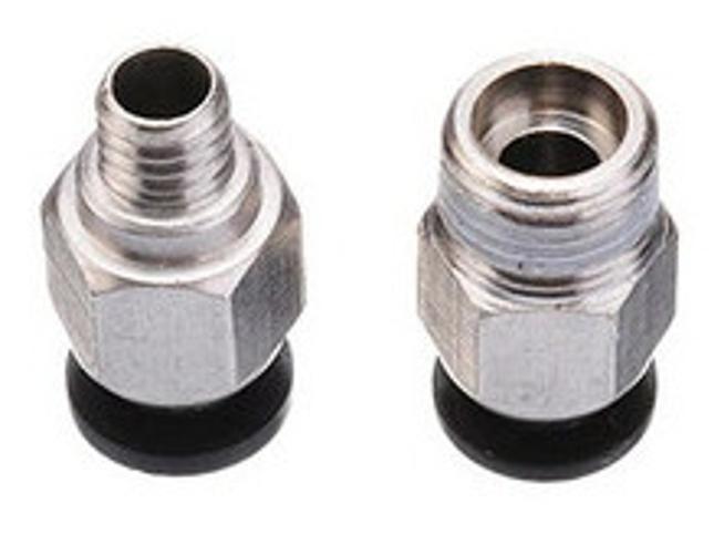 Imagem de 2X Conector Bowden Pc4 M5 M10 Pneumático Pushfit Hotend Ptfe