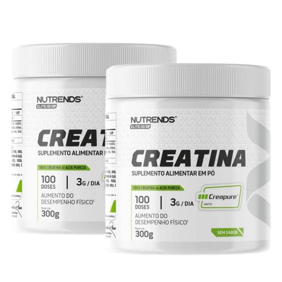 Imagem de 2x Creatina Creapure Elite Series Nutrends 300g