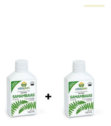 Imagem de 2X Fertilizante Foliar Samambaia Concentrado 140ml VITAPLAN