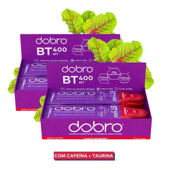 Imagem de 2X Gel Bt Nitrato Dobro Sabor Redberry 10 Unidades 30G