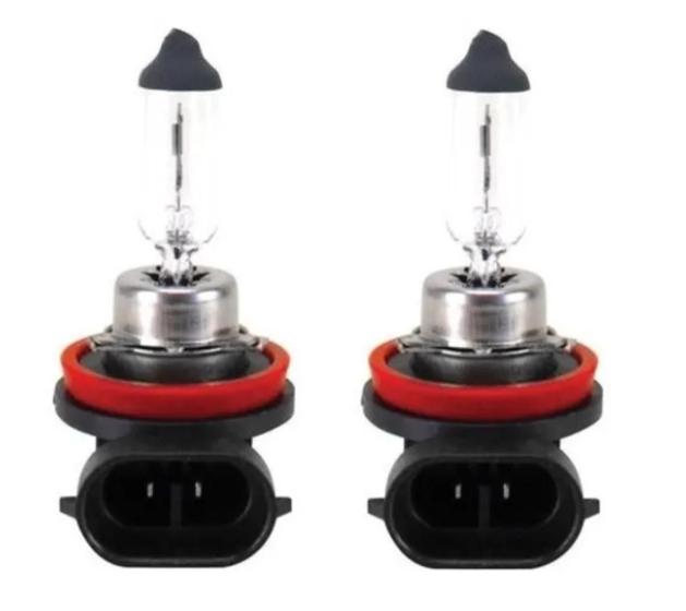Imagem de 2X Lâmpada Halogena Transparente H11 12V55W Pgj19-2 Standart